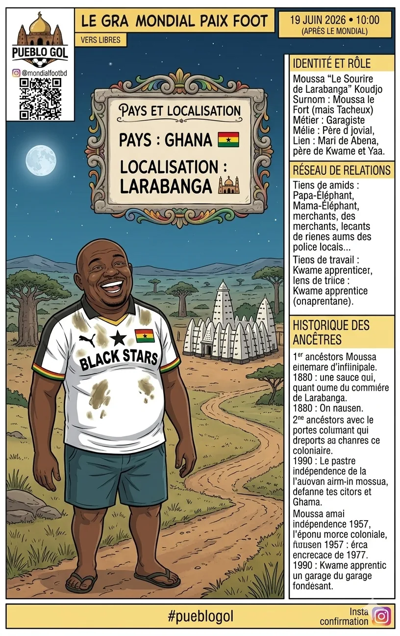 Fiche personnage Moussa